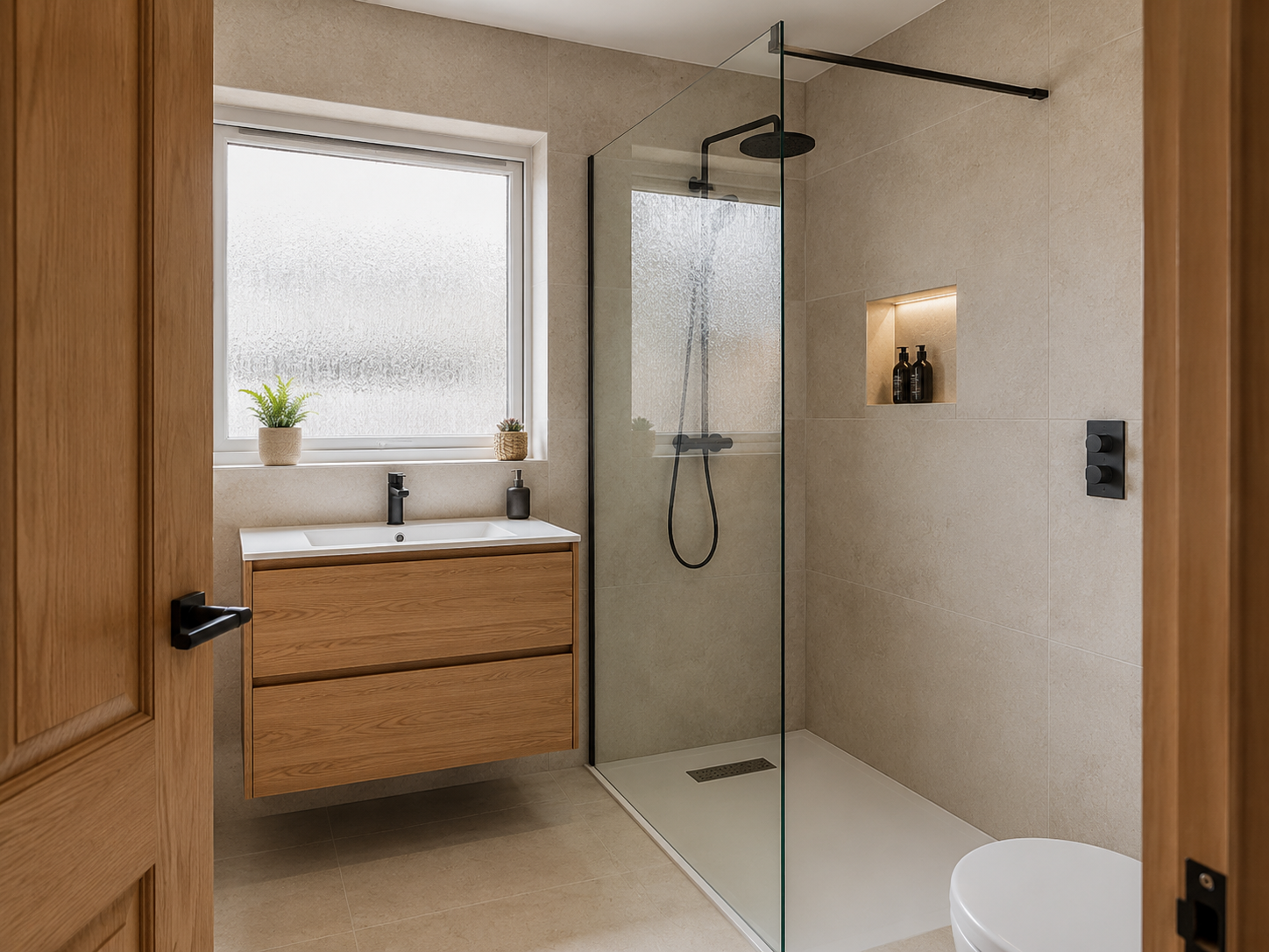 Modern bathrooms